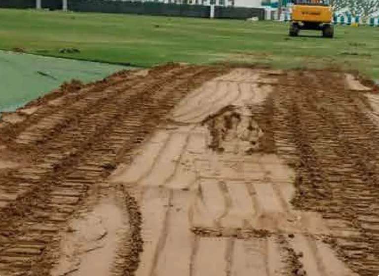 Sports fields & utilities