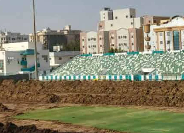 Sports fields & utilities