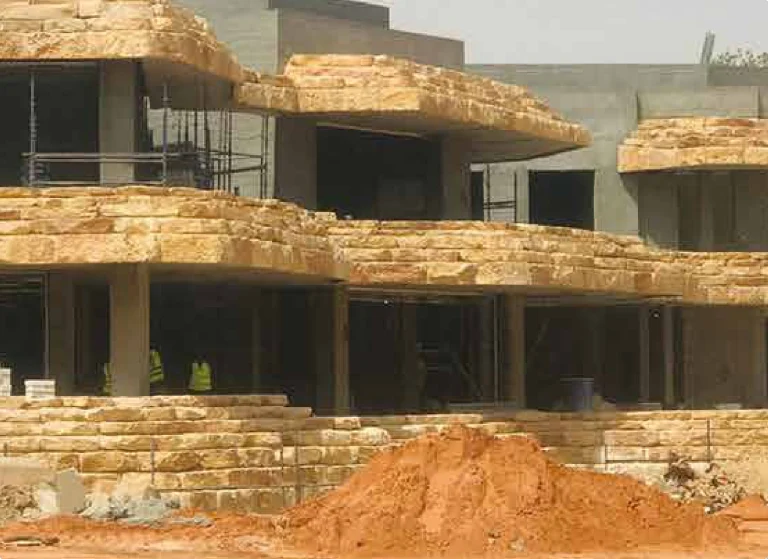 Stonework & landscaping